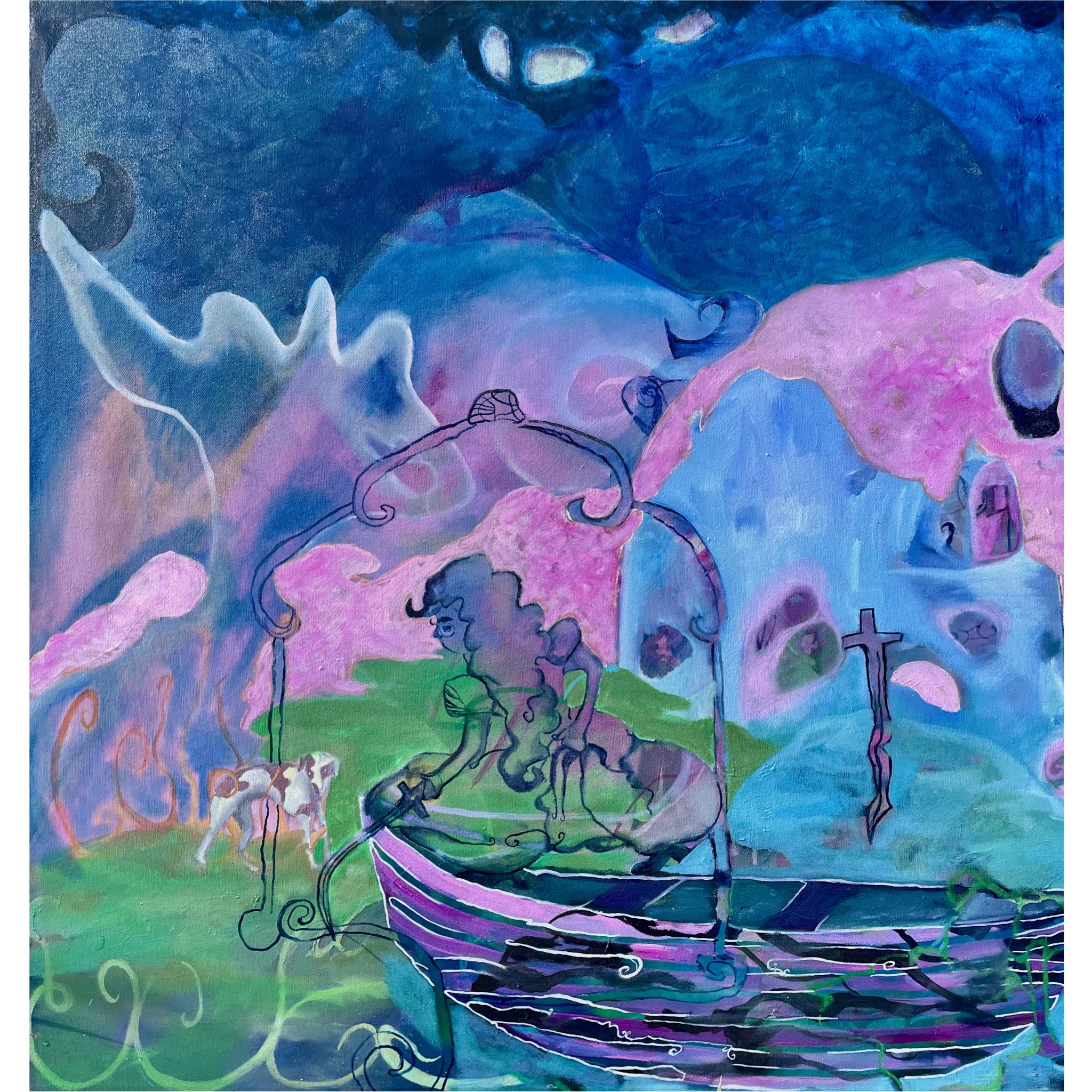 Traversing a Dream, Fine Art Print. 6’’x6’’