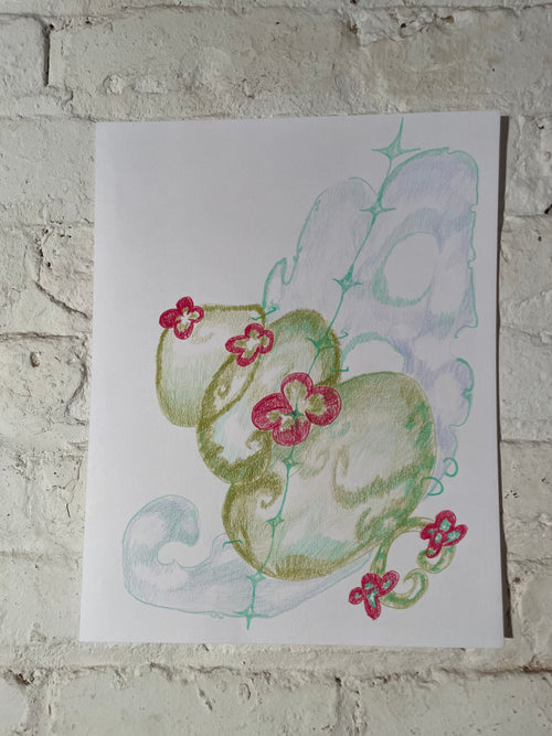 Bubble Up - Original Drawing